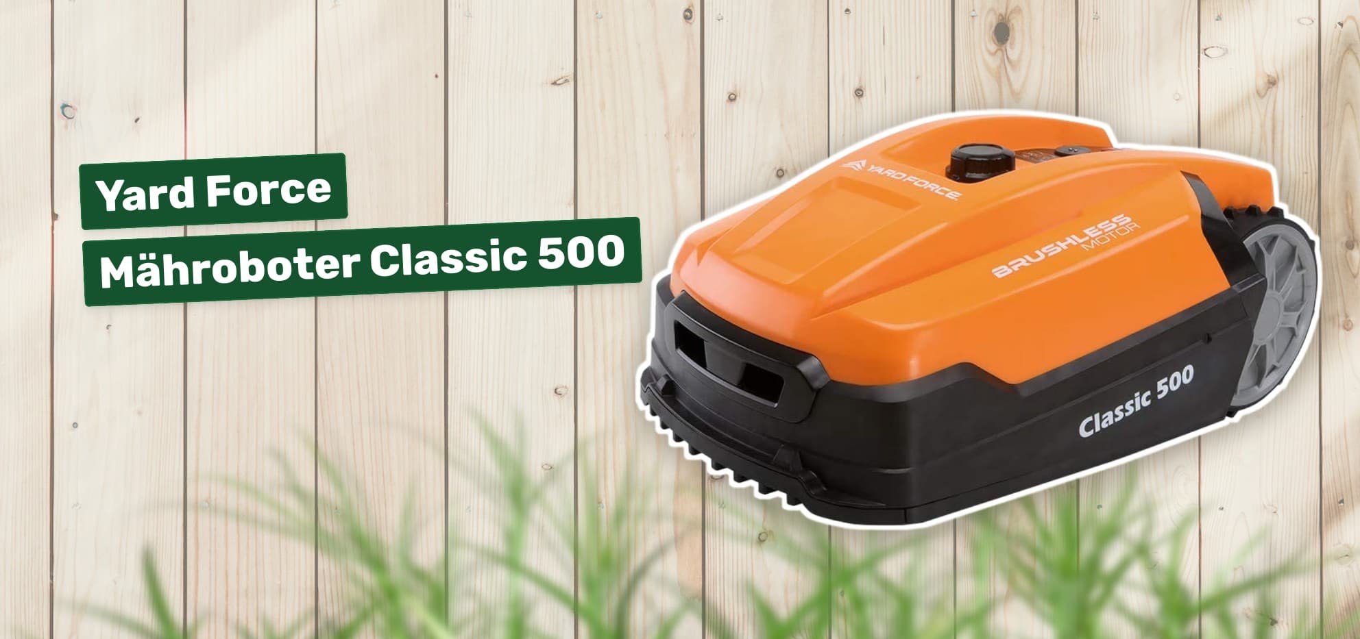 Yard Force Mähroboter Classic 500