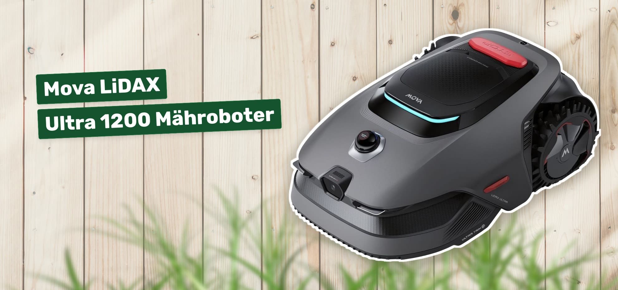 Mova LiDAX Ultra 1200 Mähroboter