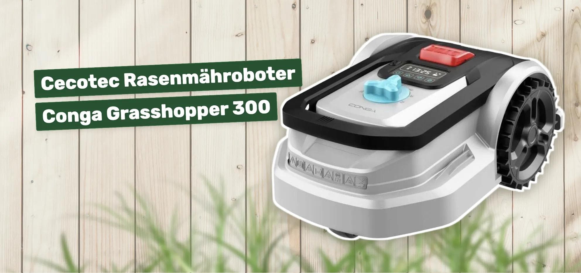 Cecotec Rasenmähroboter Conga Grasshopper 300
