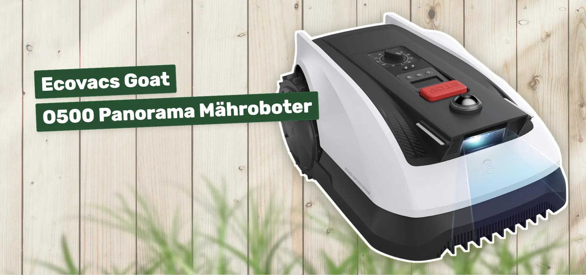 Ecovacs Goat O500 Panorama Mähroboter