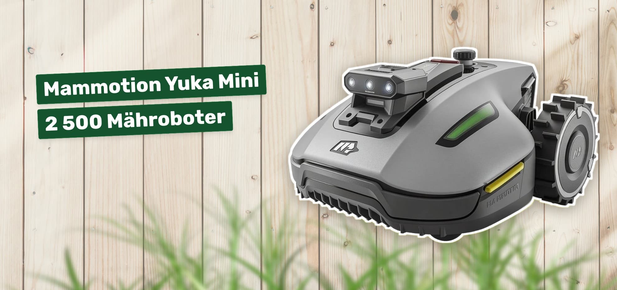 Mammotion Yuka Mini 2 500 Mähroboter