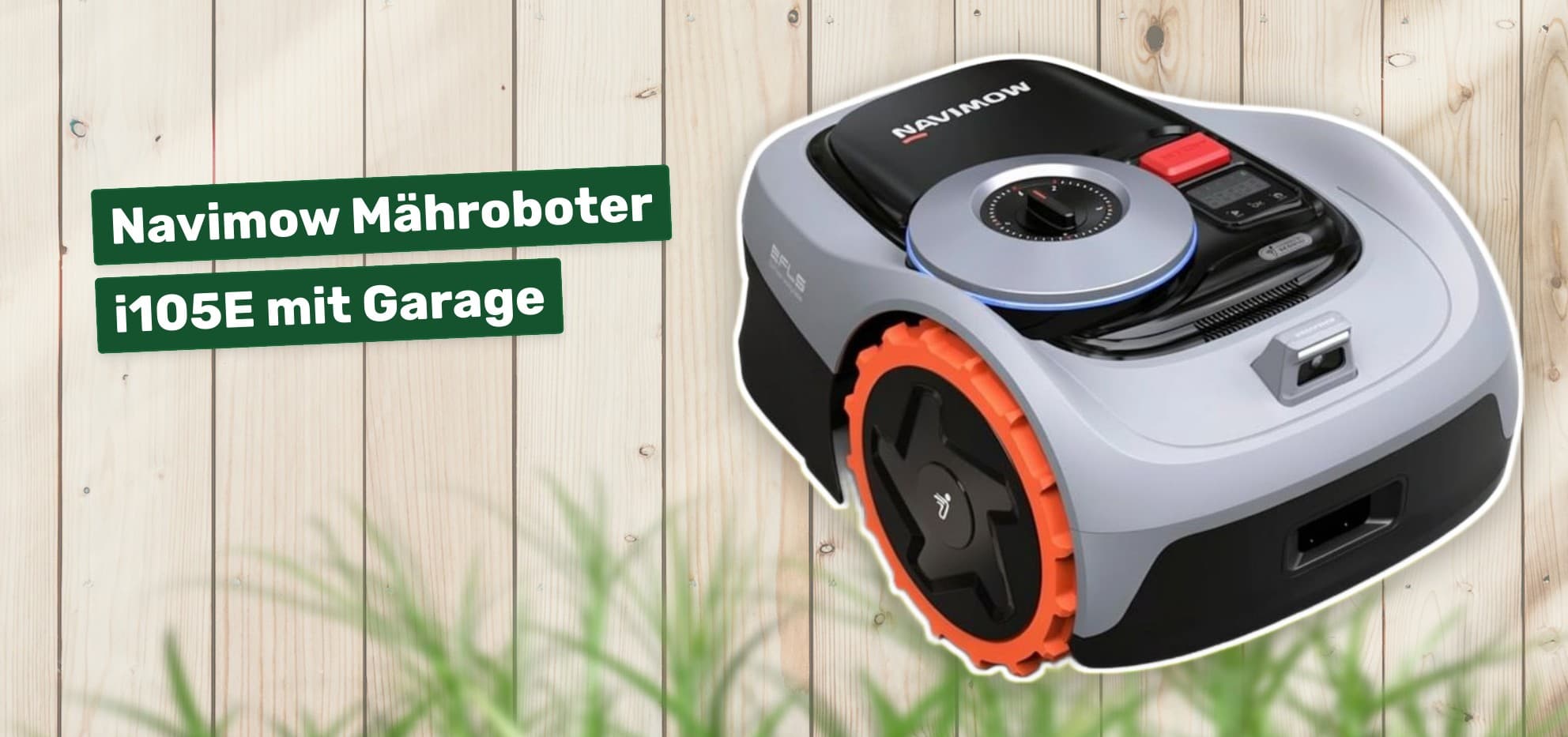 Navimow Mähroboter i105E mit Garage
