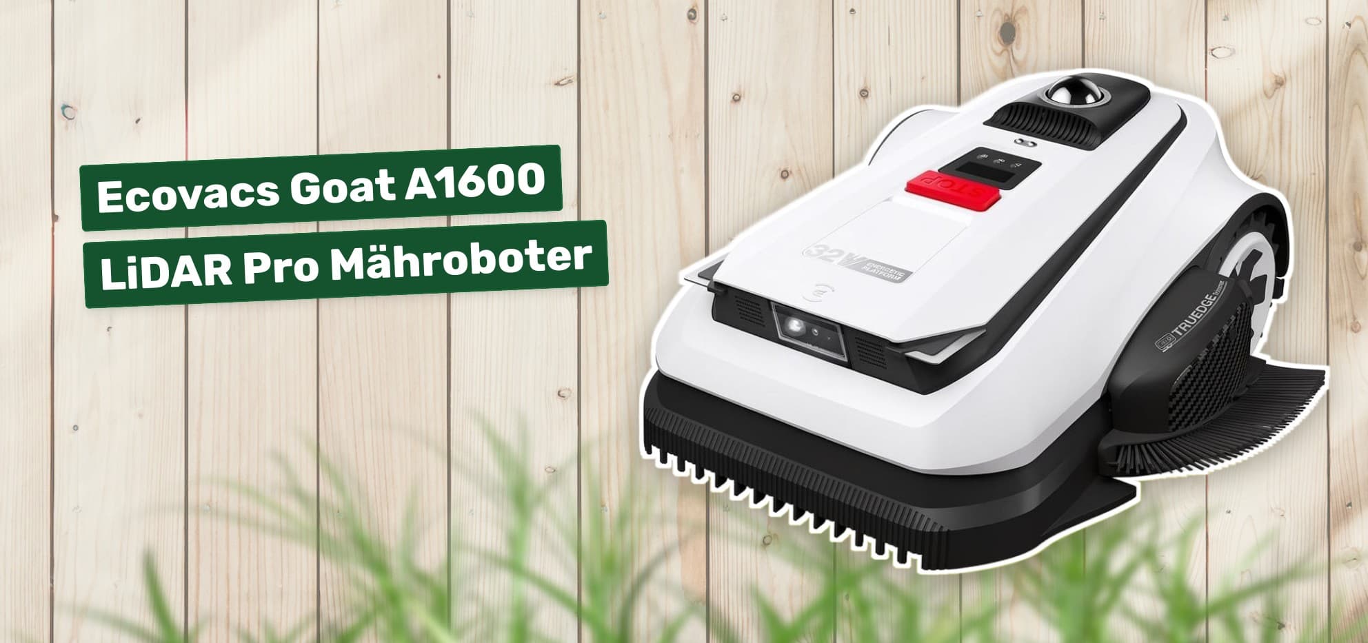 Ecovacs Goat A1600 LiDAR Pro Mähroboter