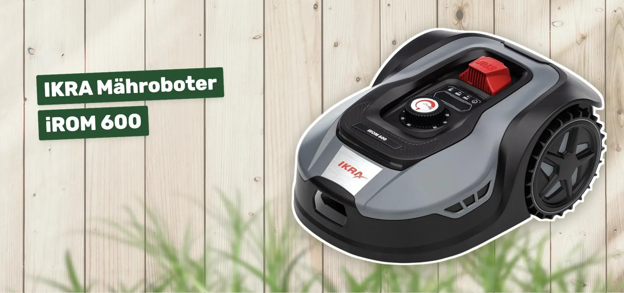 IKRA Mähroboter iROM 600
