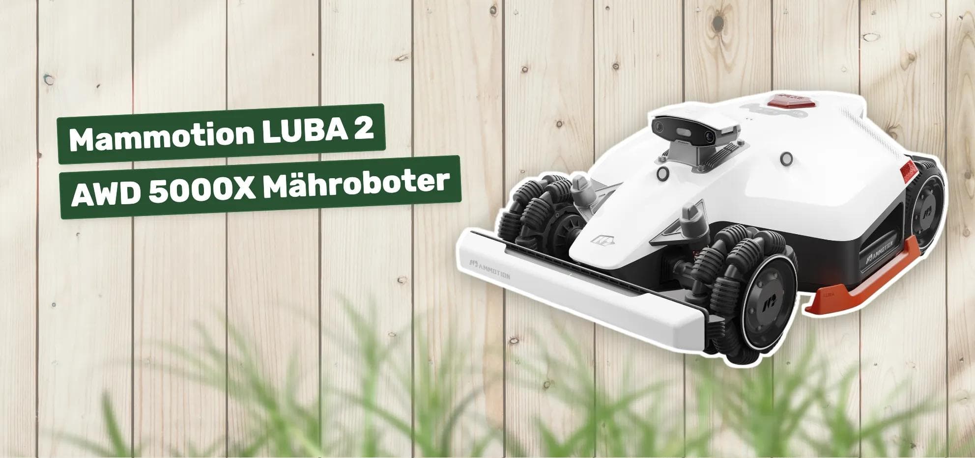 Mammotion LUBA 2 AWD 5000X Mähroboter