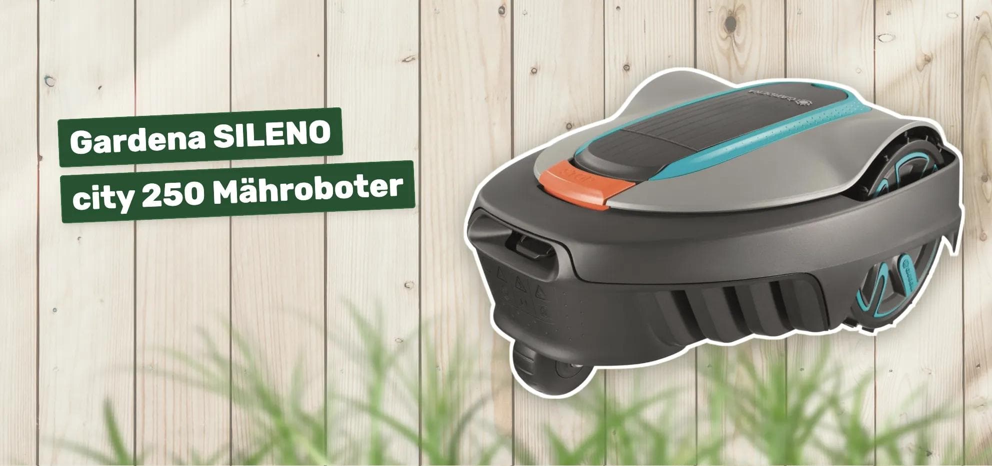 Gardena SILENO city 250 Mähroboter