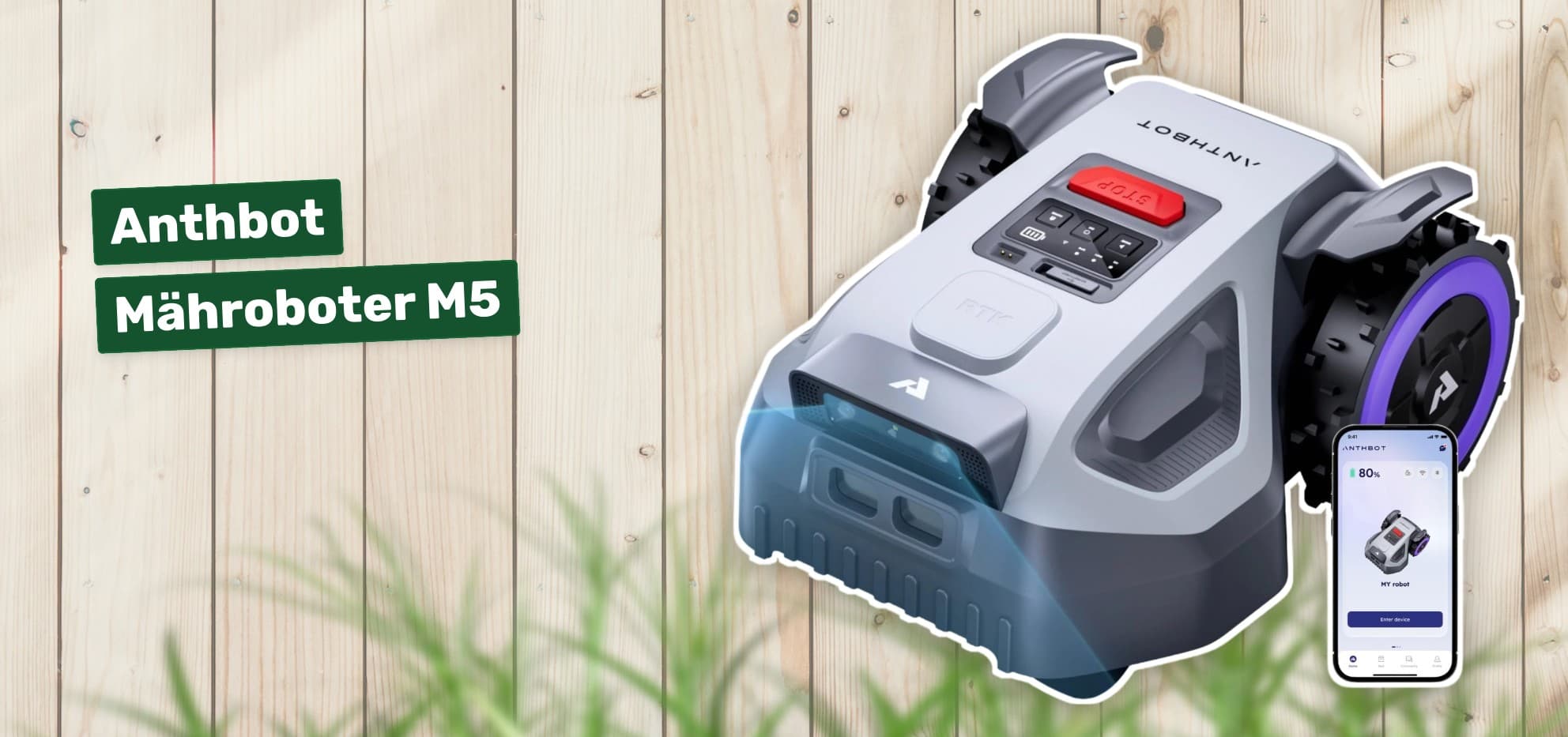 Anthbot Mähroboter M5