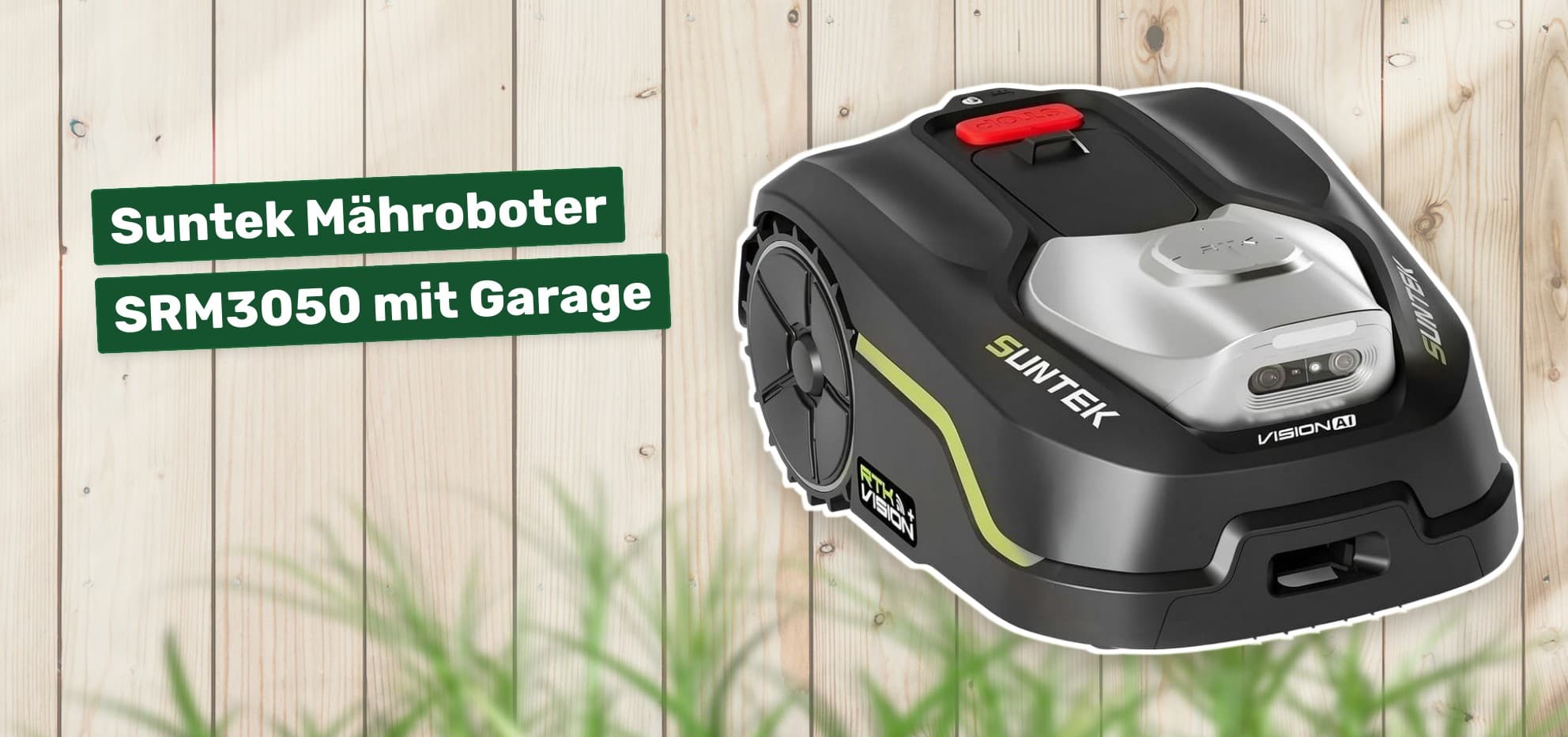 Suntek Mähroboter SRM3050 mit Garage