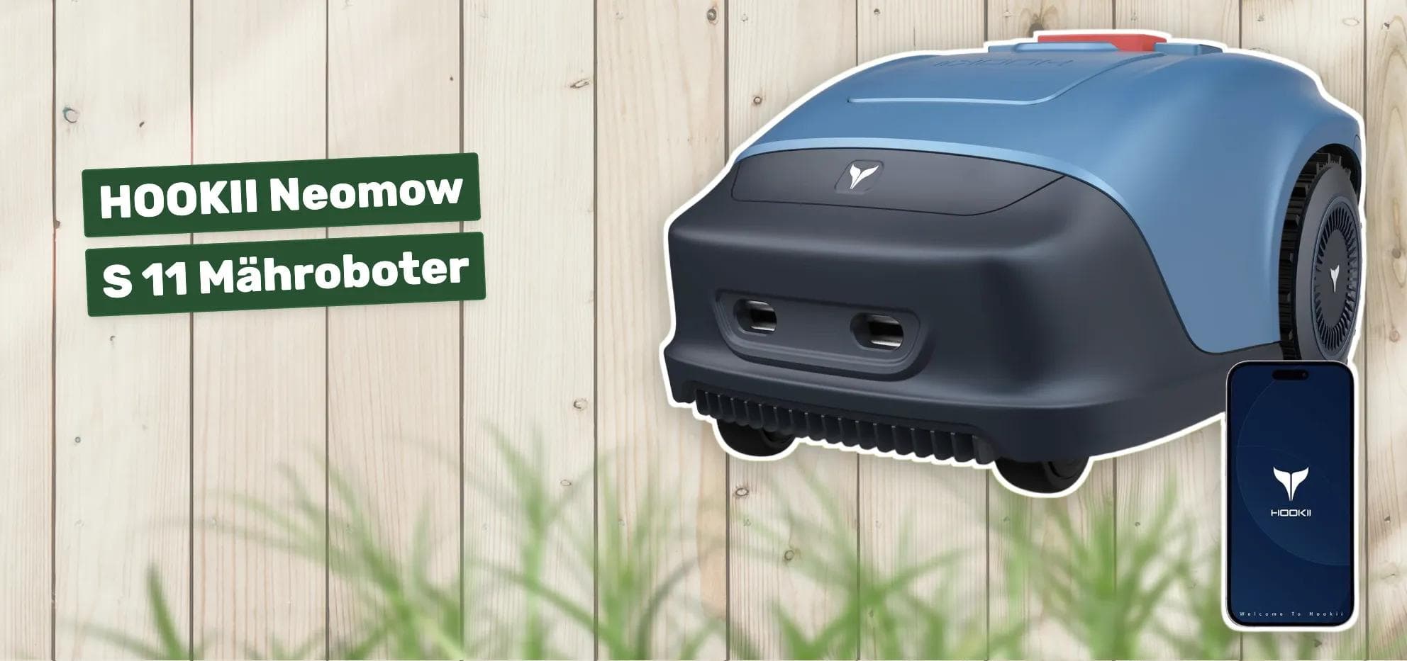 HOOKII Neomow S 11 Mähroboter